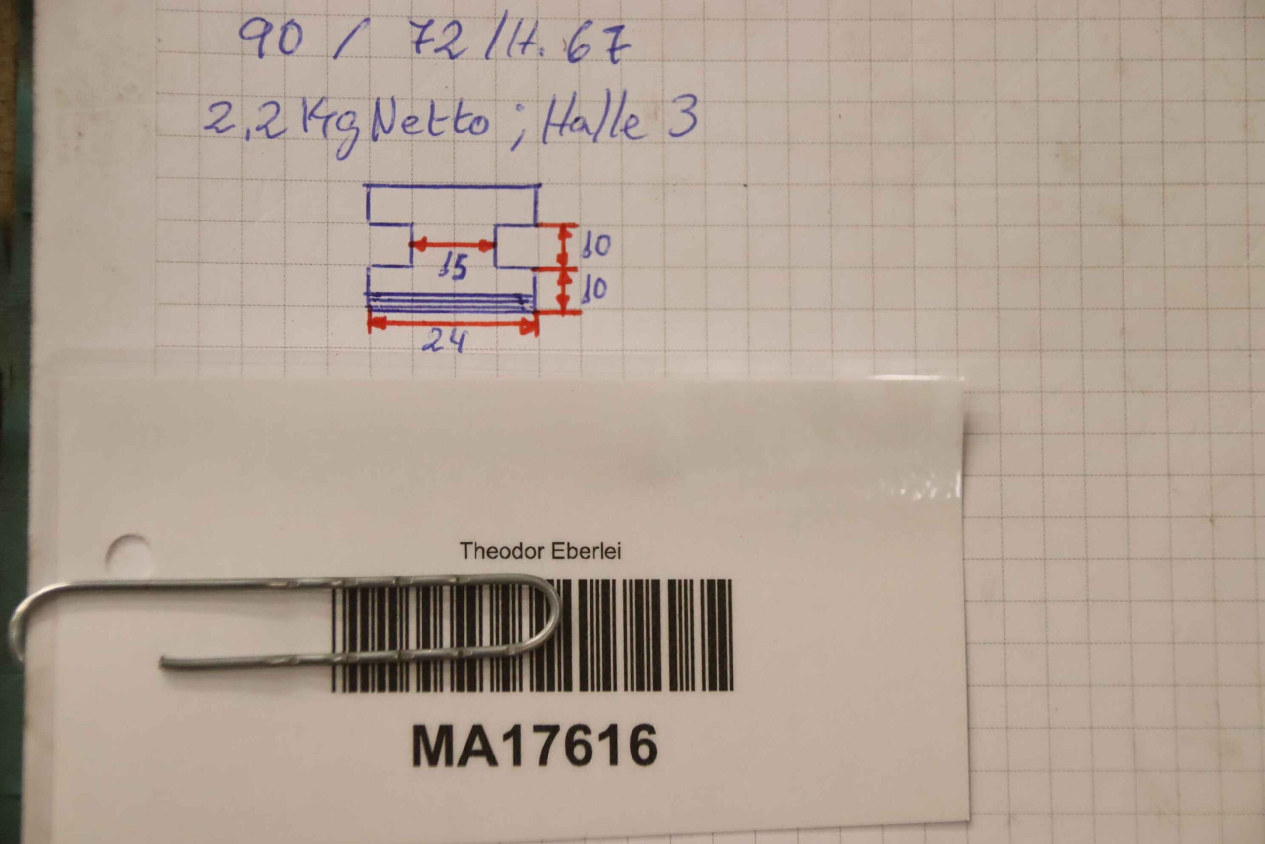 Wechselbacken von unbekannt - Breite 24 mm – Bild 14