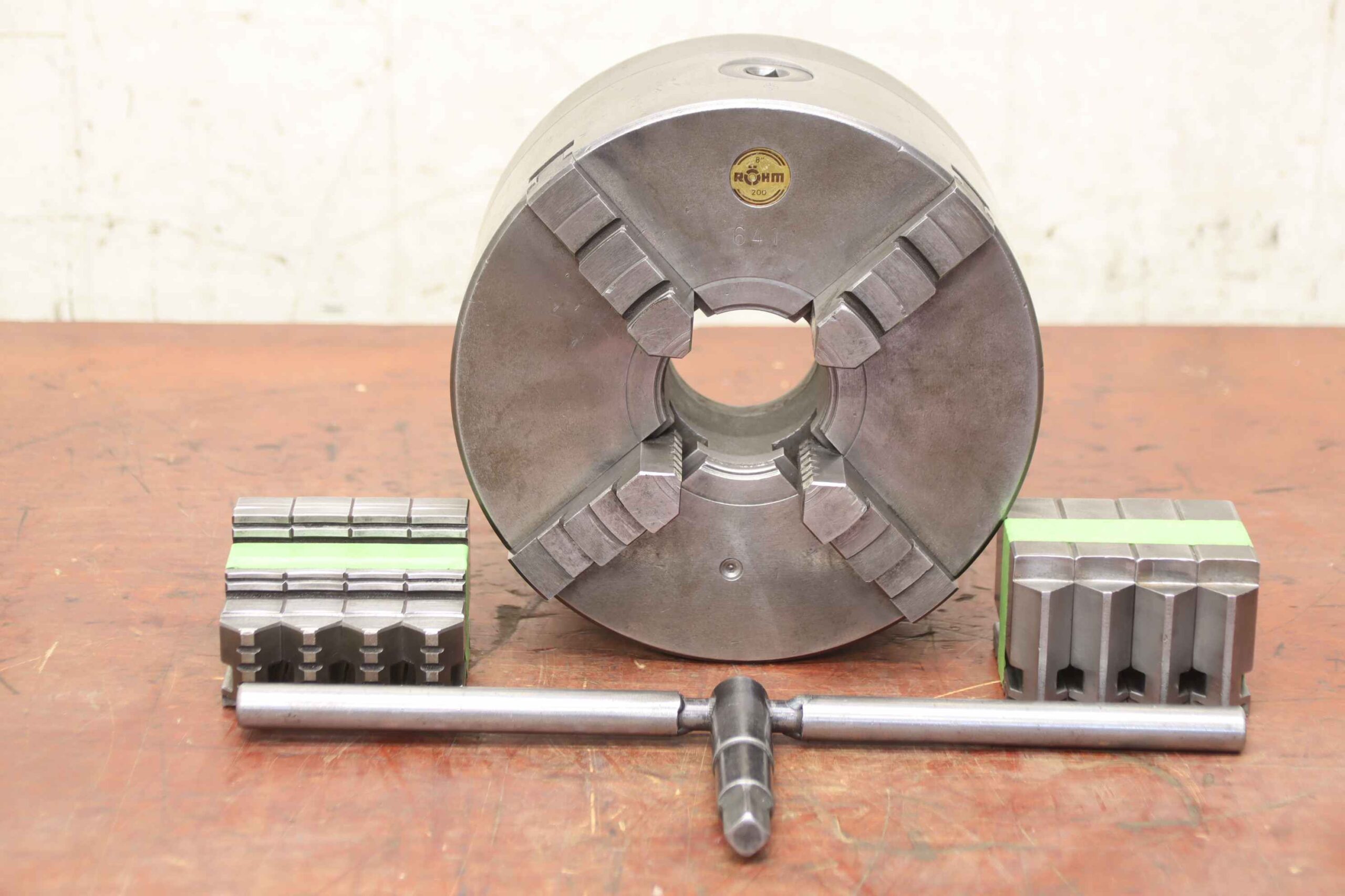 Vierbackenfutter von Röhm - Ø 200 mm Camlockbefestigung – Bild 3