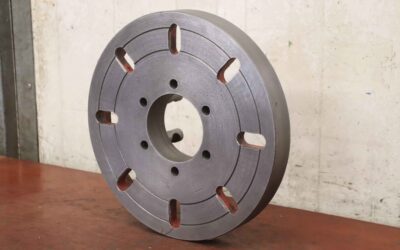 Futterflansch von unbekannt - Ø 350 mm  Camlockbefestigung