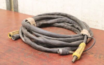 Schweißkabel von Dinse - 8,0 m Stecker 5-polig