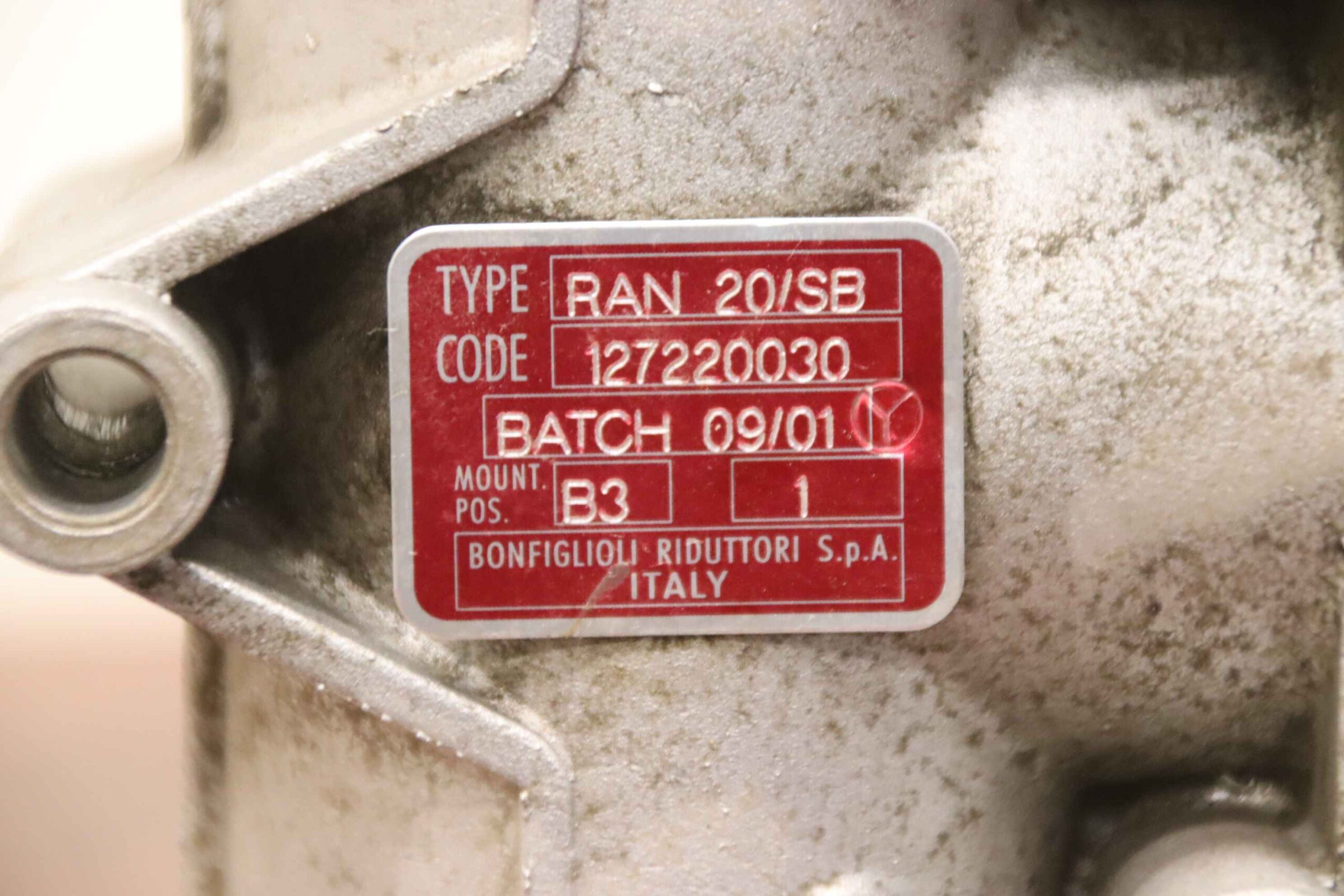 Winkelgetriebe 1:1 von Bonfiglioli ILAPAK - RAN 20/SB Astra-STD – Bild 4