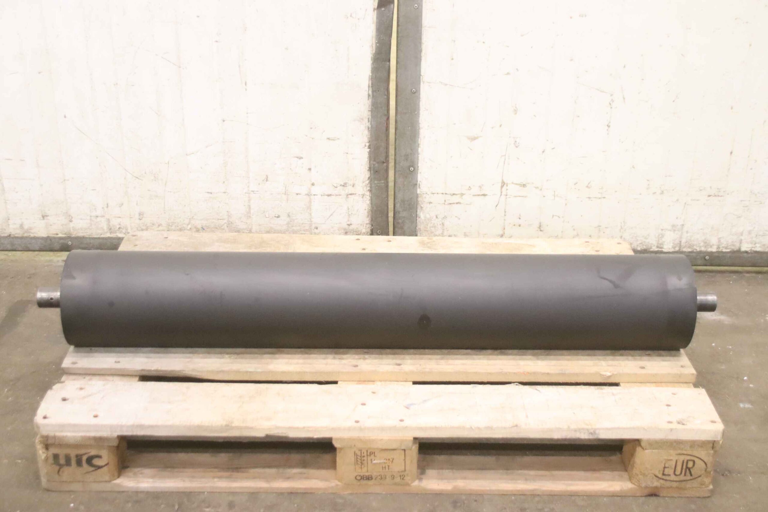 Transportrolle mit Freilauf von unbekannt - Ø 185 x 1190 mm – Bild 3