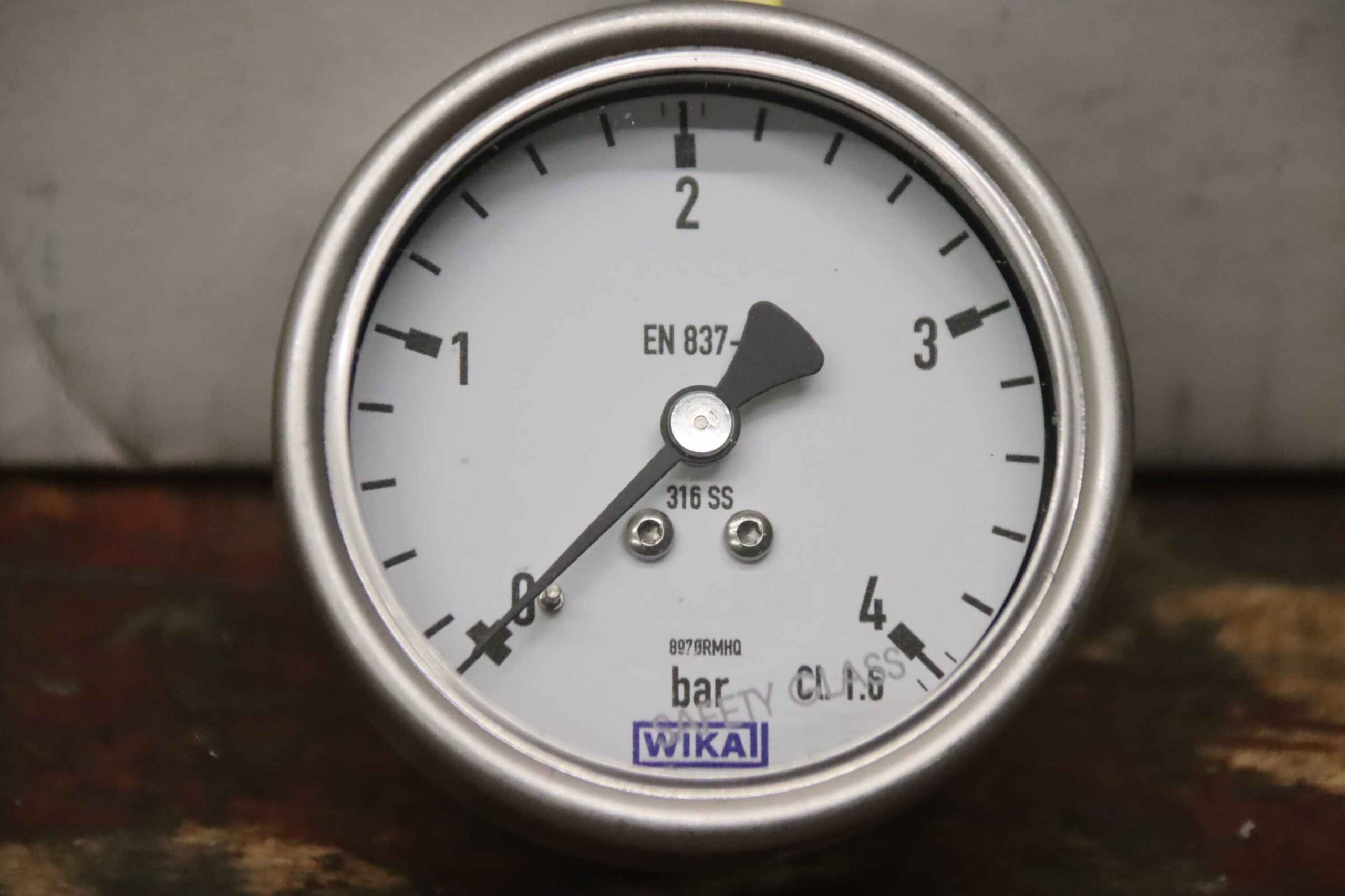 Manometer von Wika - 0 bis 4 bar – Bild 4