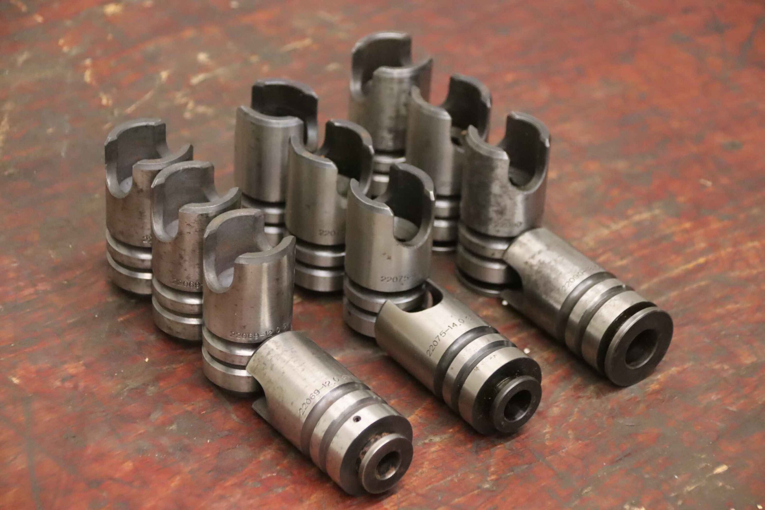 Schnellwechselfutterhülsen 12 Stück von Sweden - Ø 12/14/18 mm – Bild 2