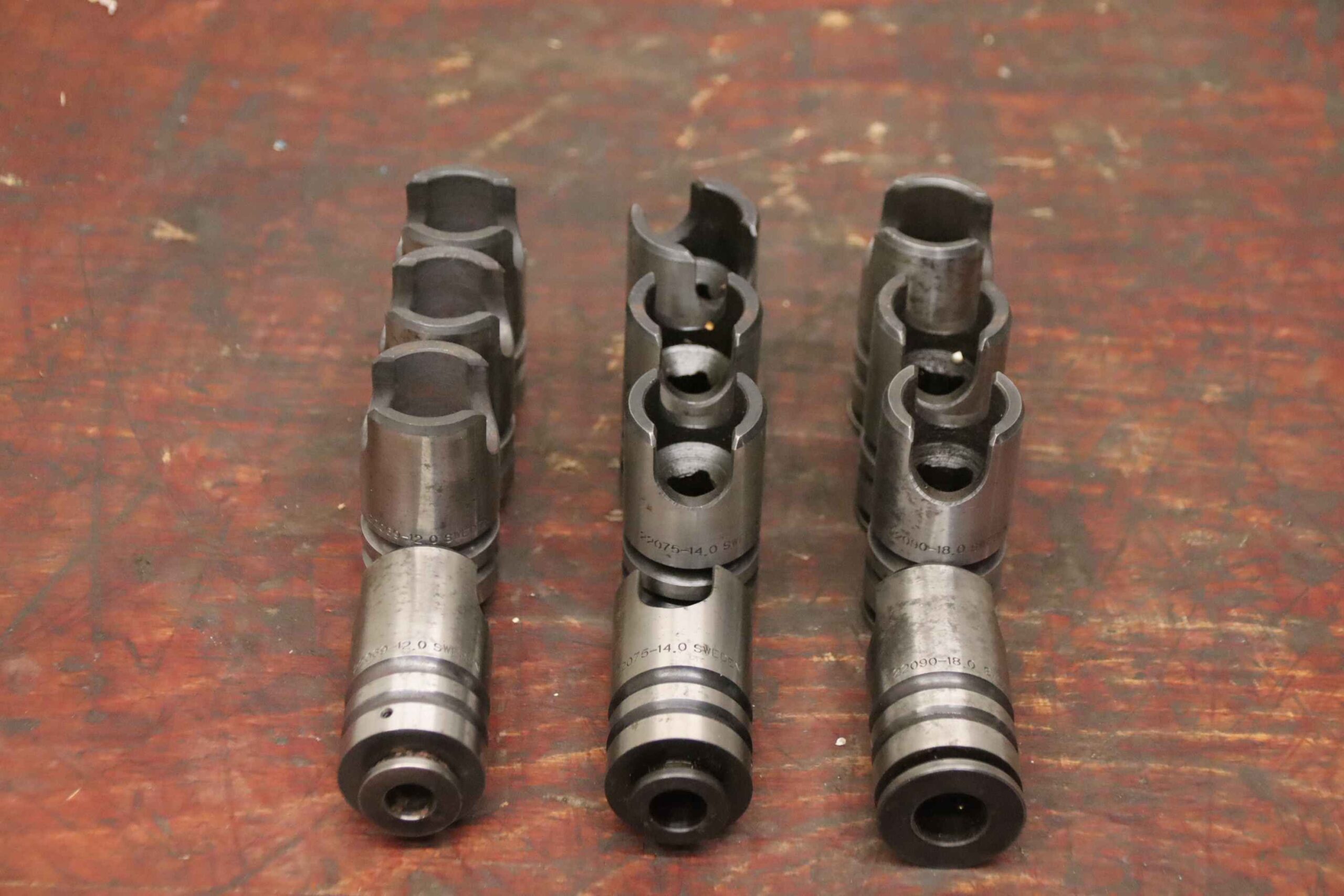 Schnellwechselfutterhülsen 12 Stück von Sweden - Ø 12/14/18 mm – Bild 3