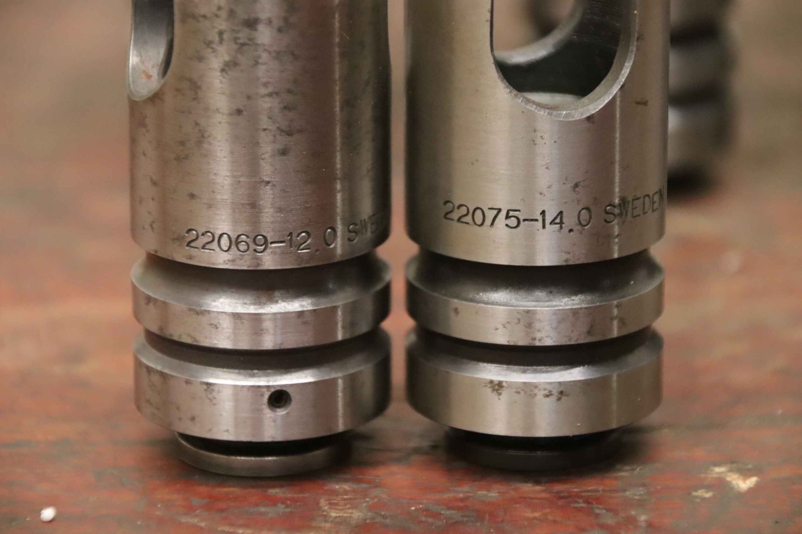 Schnellwechselfutterhülsen 12 Stück von Sweden - Ø 12/14/18 mm – Bild 4