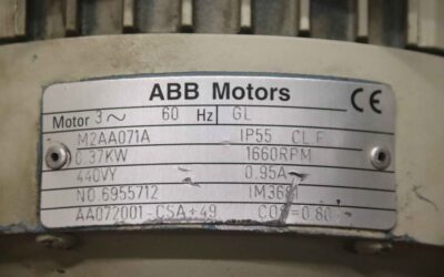 regelbarer Getriebemotor 0,37 kW 64-641 U/min von Stöber Loher - RD11-1003  M2AA071A – Bild 4