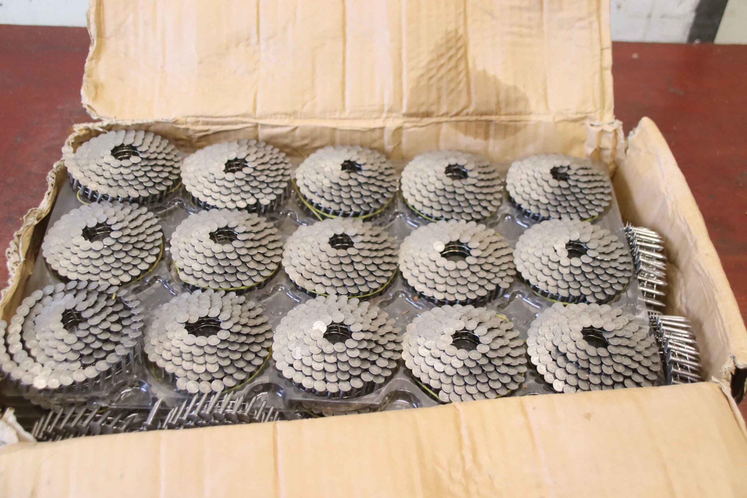 Dachpappnägel Nagelrollen Edelstahl 1 Karton von Holz-Her - 3,0x22 A2 – Bild 6