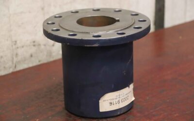 Alternative view of Flanschnabe für Kranfahrwerk von unbekannt - Aufnahme Ø 75 mm