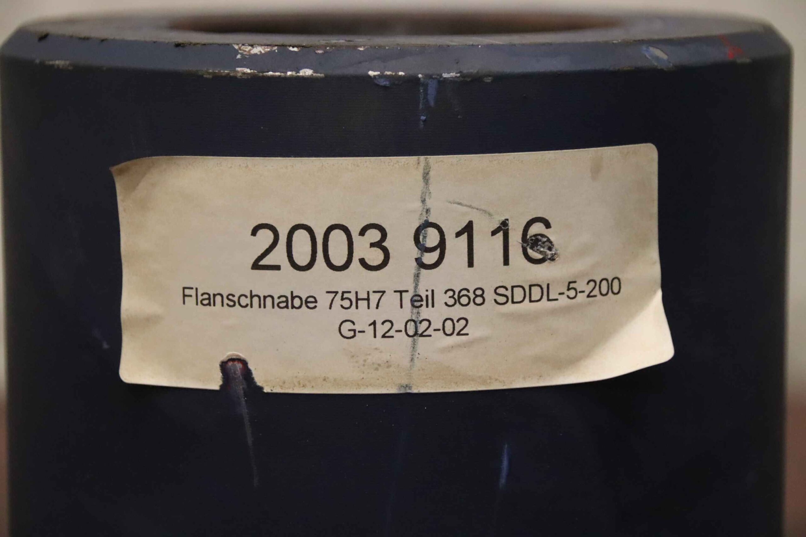 Flanschnabe für Kranfahrwerk von unbekannt - Aufnahme Ø 75 mm – Bild 4