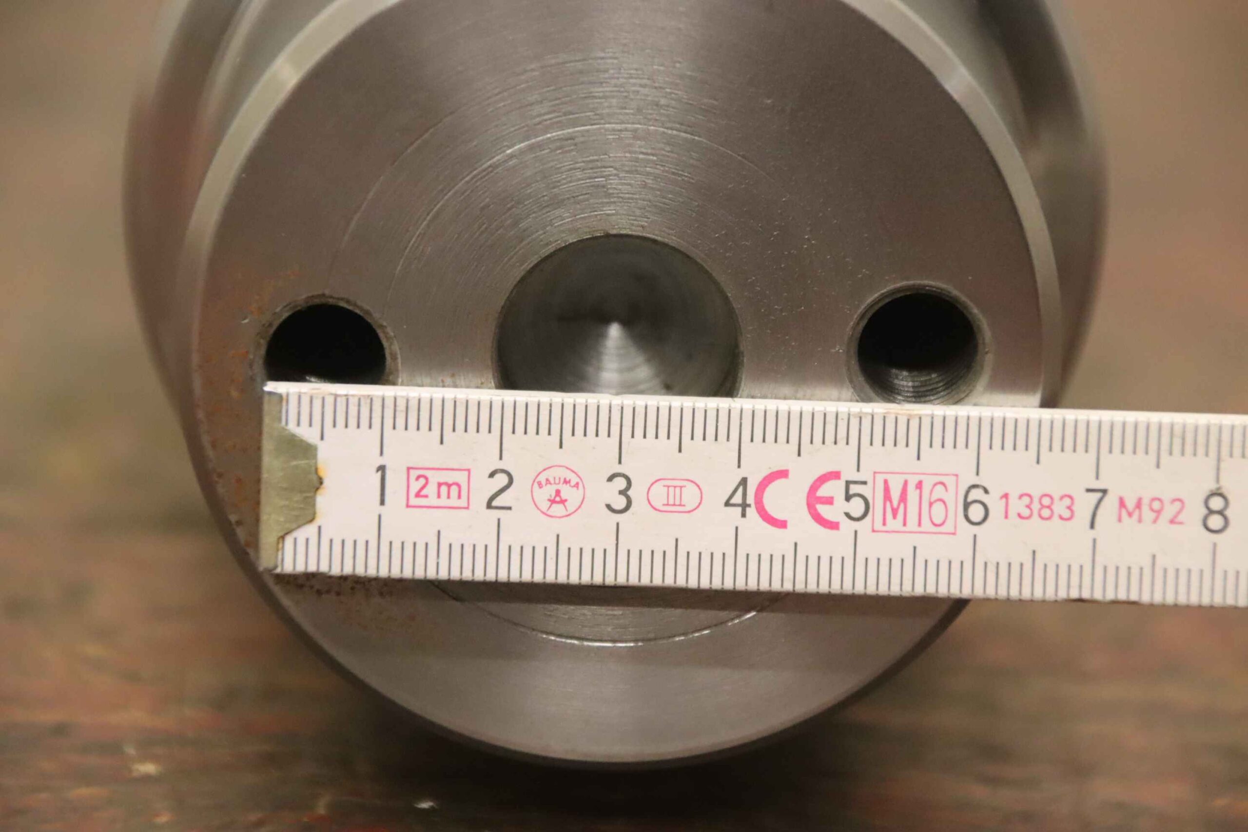 Laufradachse für Kranfahrwerk von unbekannt - D=90x244 – Bild 5