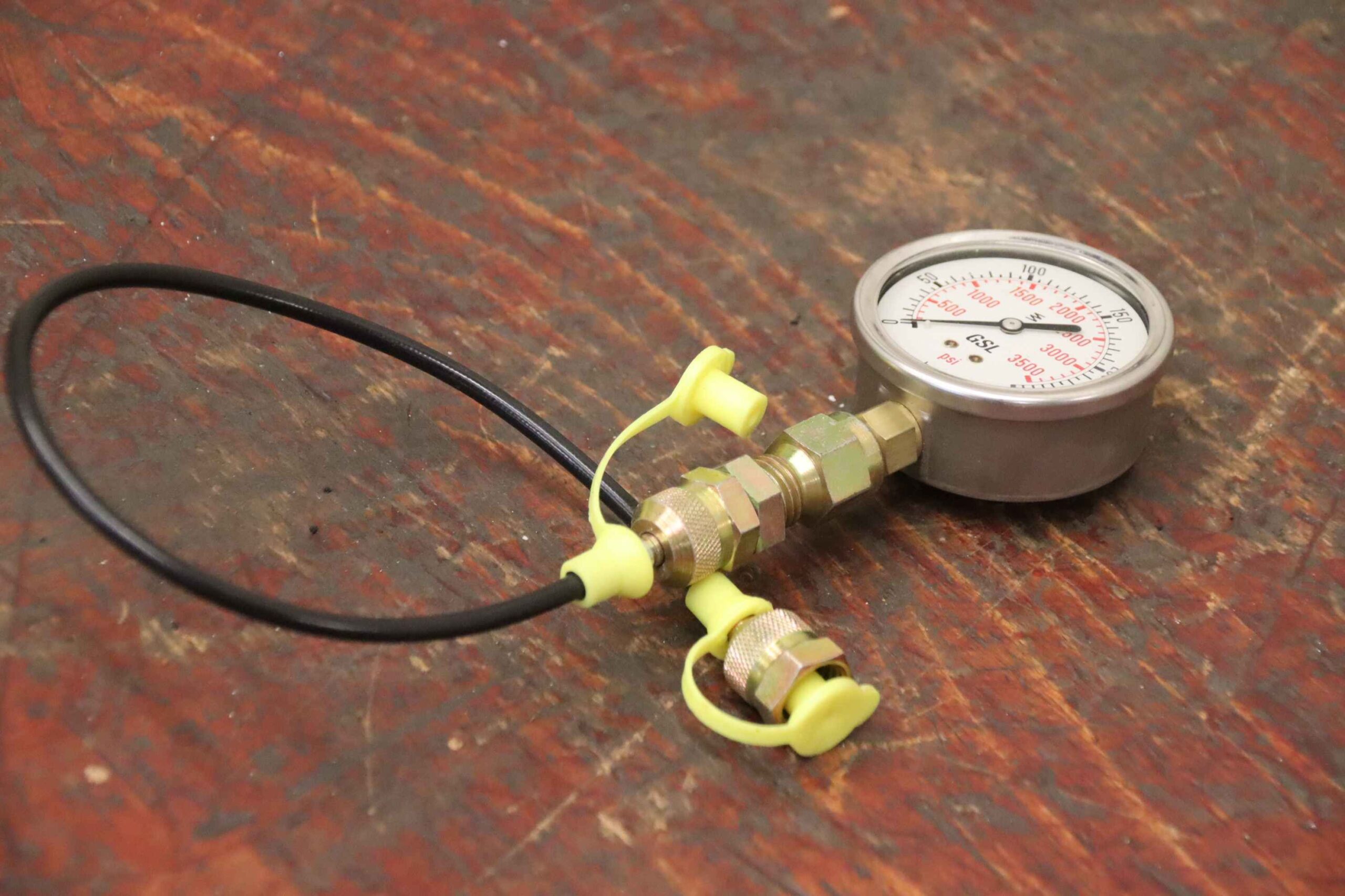 Manometer 0-250 bar von GSL - GSL 250