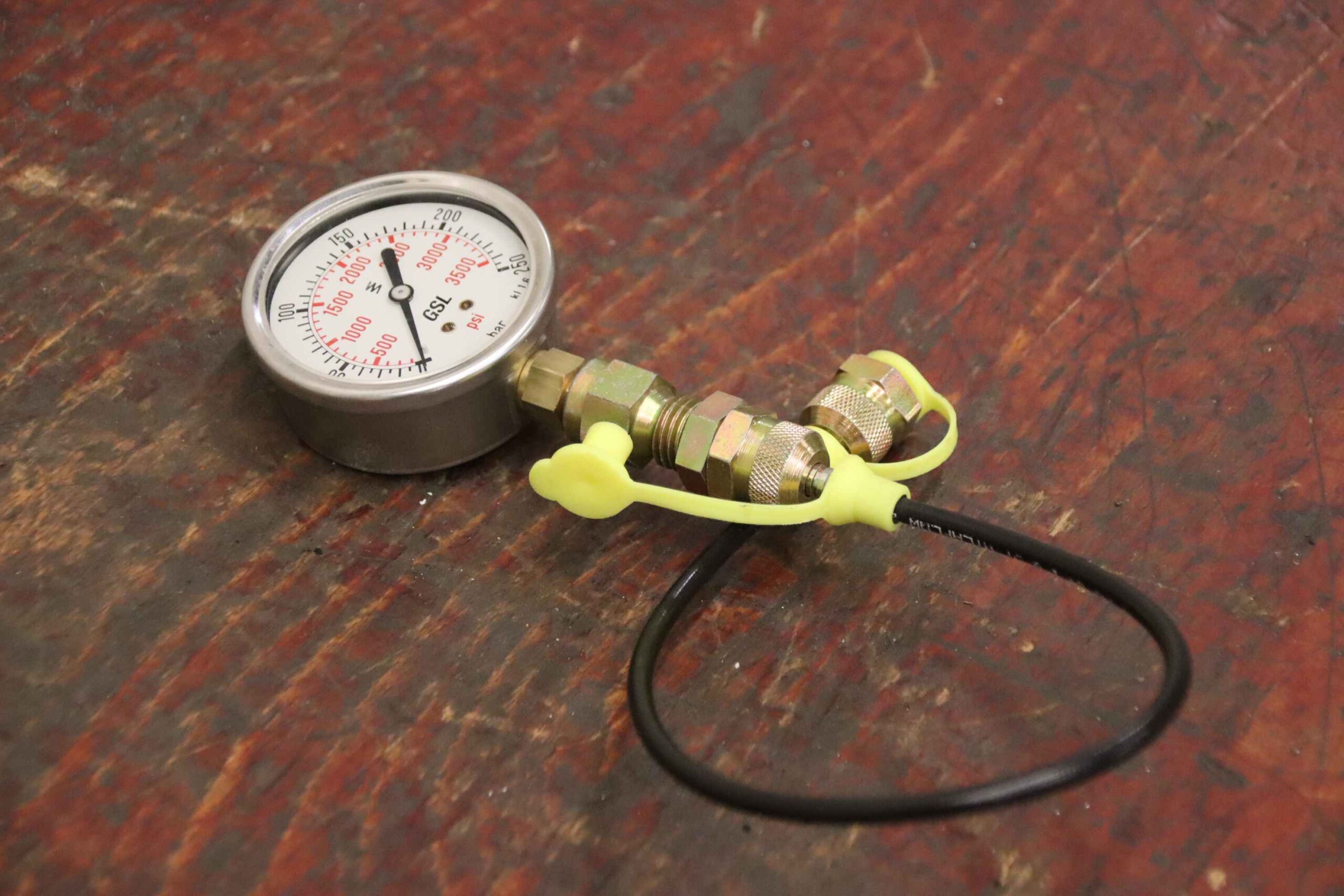 Manometer 0-250 bar von GSL - GSL 250 – Bild 2