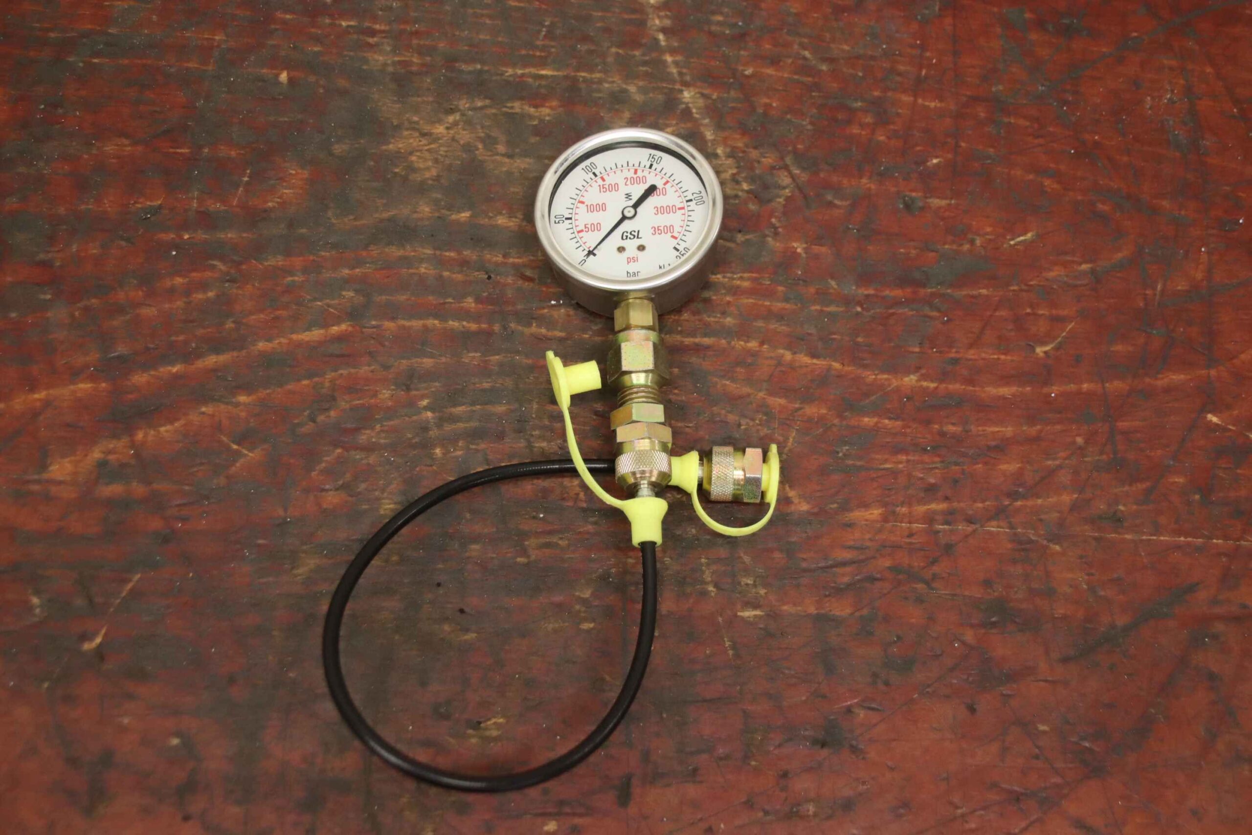 Manometer 0-250 bar von GSL - GSL 250 – Bild 3
