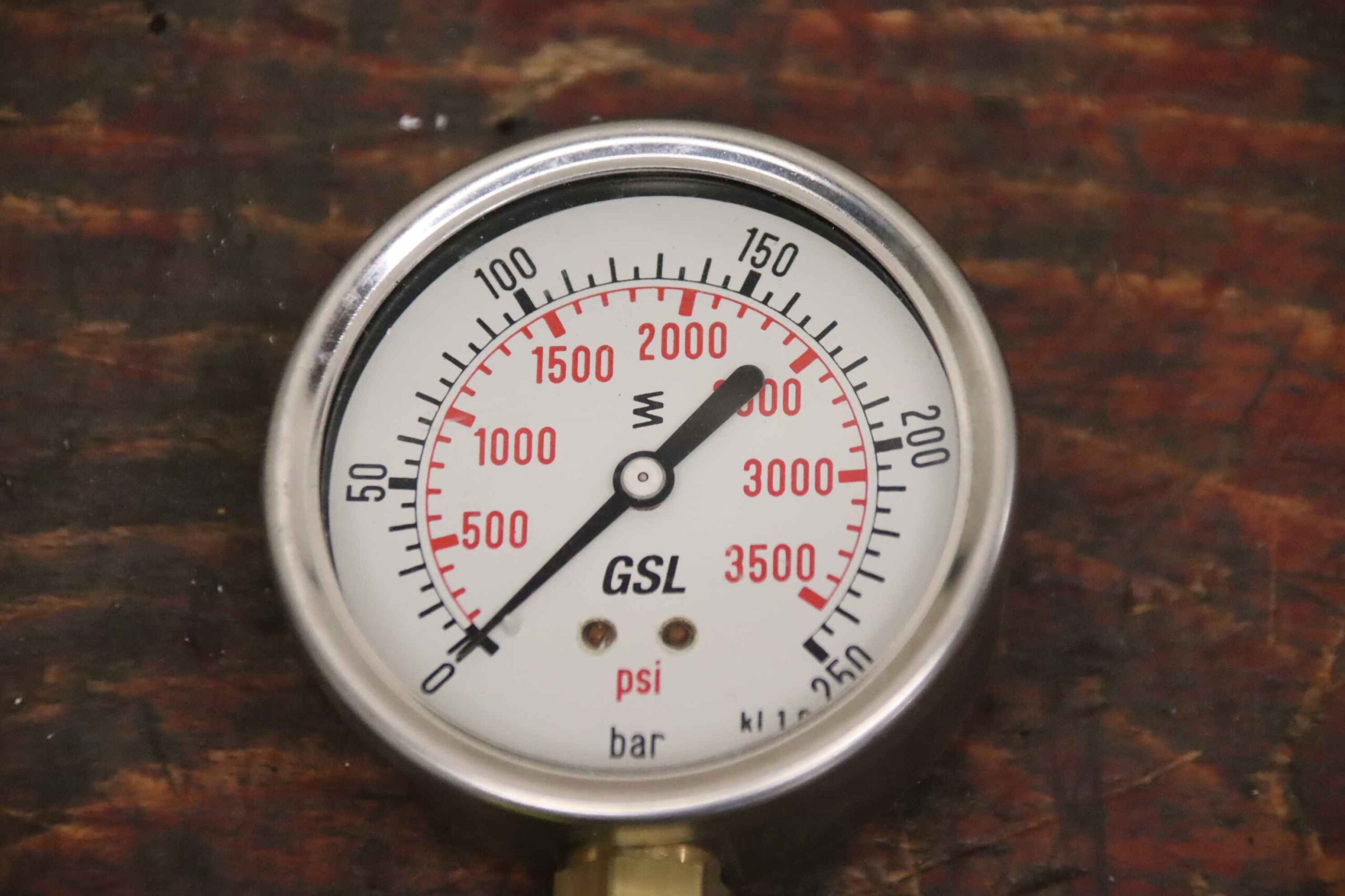 Manometer 0-250 bar von GSL - GSL 250 – Bild 4