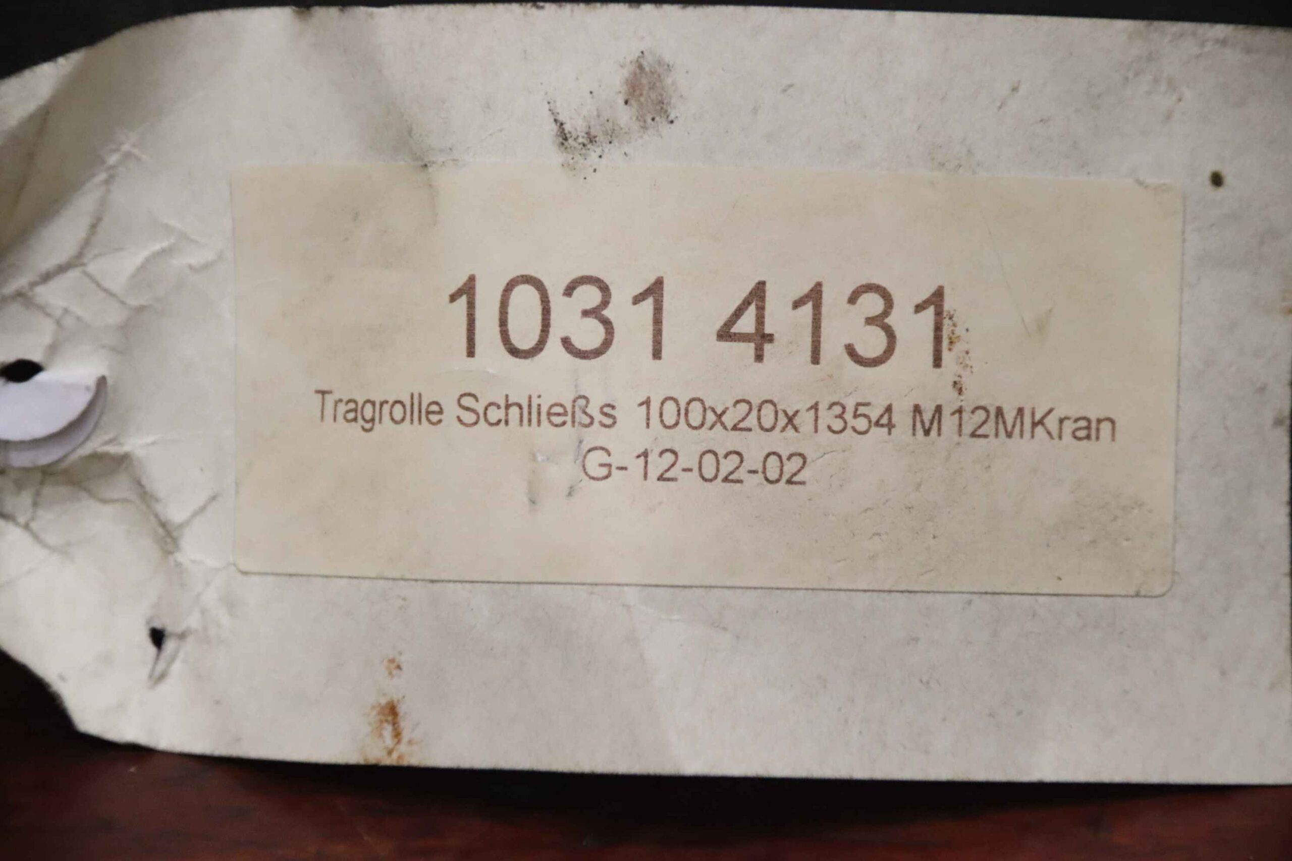 Förderbandrollen Transportrollen Tragrollen von unbekannt - Ø 100 x 1280 mm – Bild 5