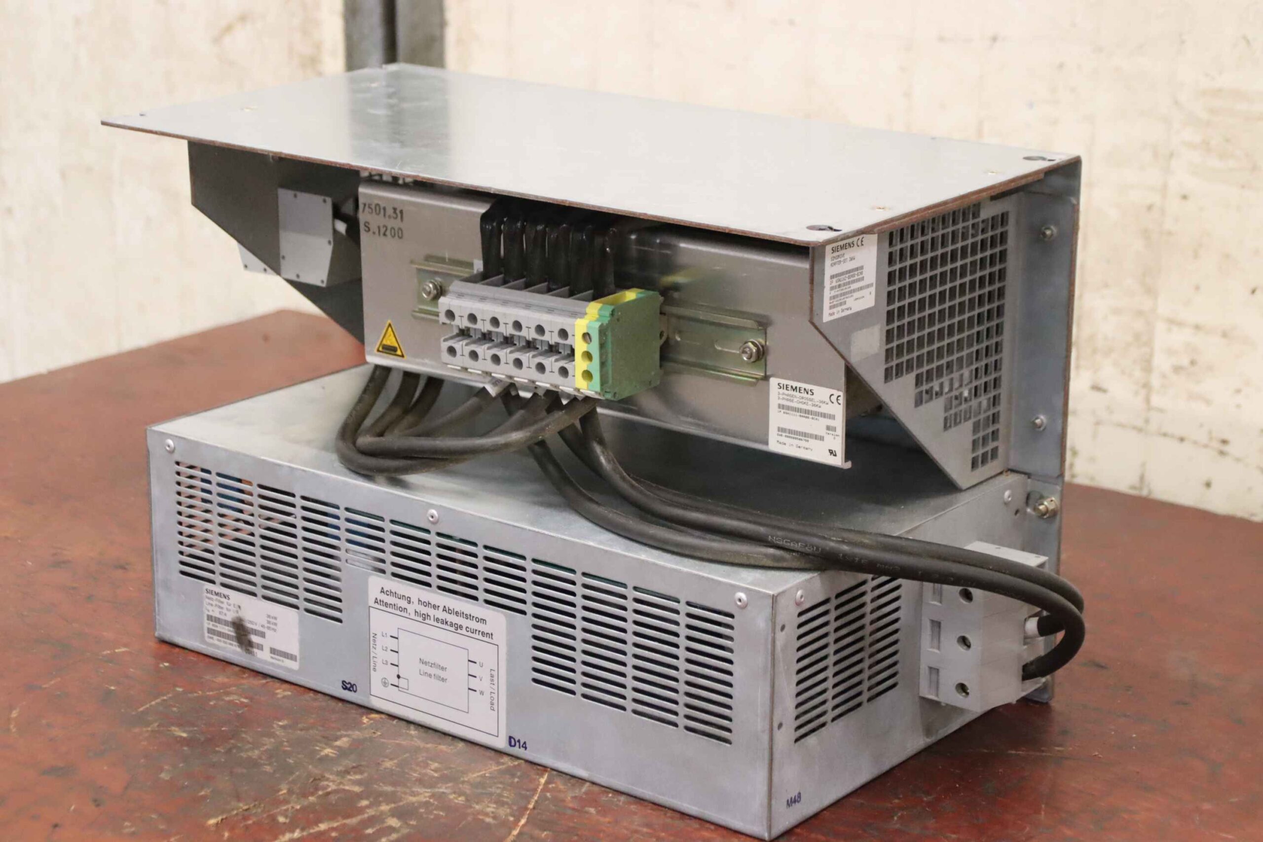 Netzdfilter-Modul von Siemens - Simodrive 36 kW 6SN1111