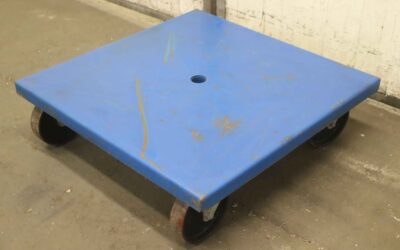 Transportwagen von Stahl - 900/900/H255 mm