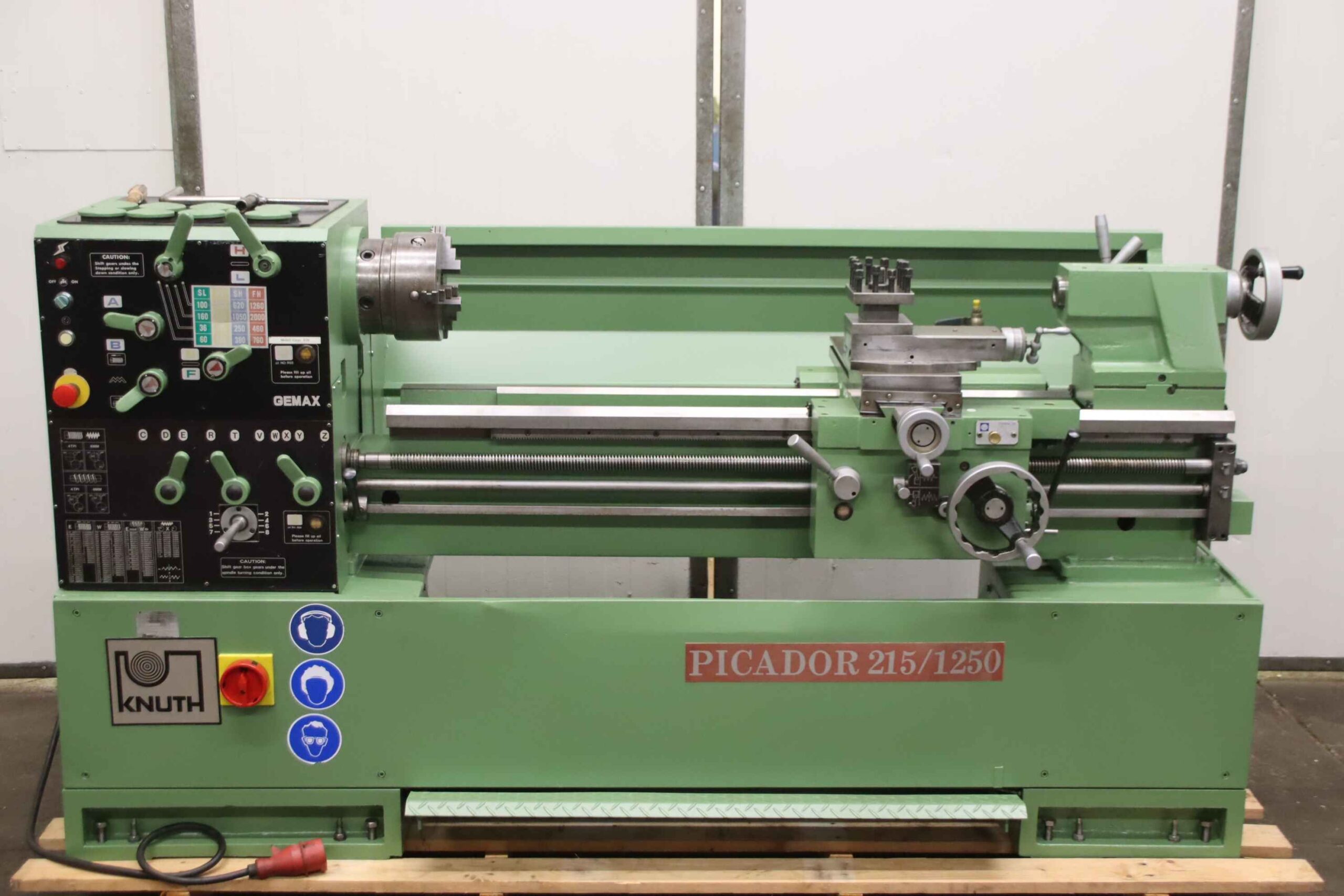 Drehmaschine 470 x 1260 mm von Knuth - PICATOR 215/1250 – Bild 3