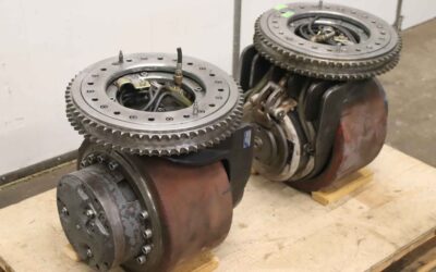 Alternative view of Fahrwerk Set links und rechts von Baumann Gotha - EVS 25/14  HFP 50