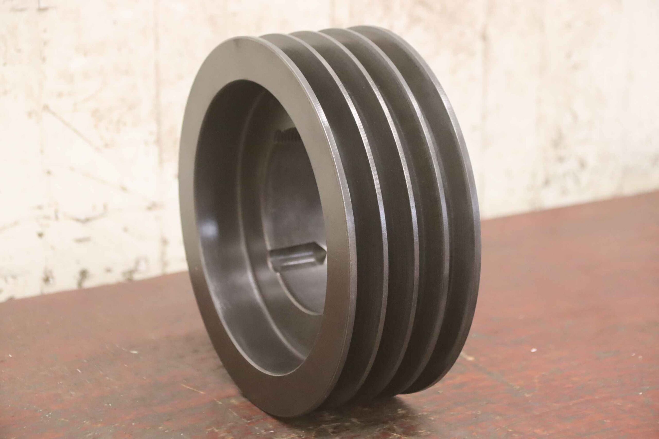 Keilriemenscheibe 4-rillig von Guss - SPB 220-4 (17 mm) – Bild 2