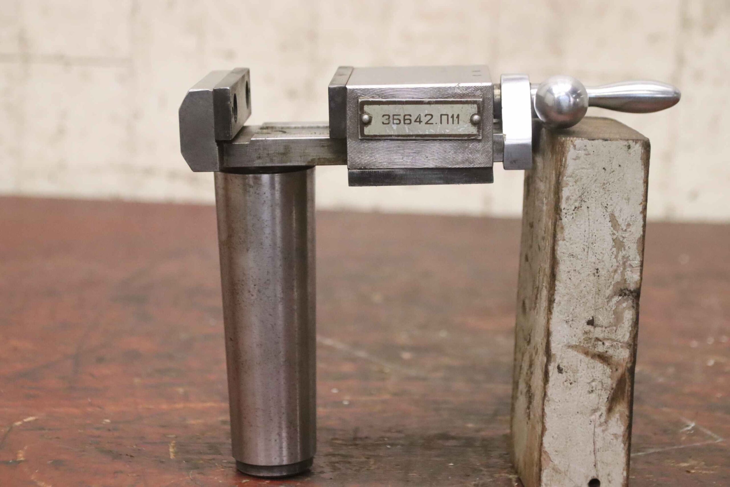 Maschinenschraubstock Aufnahme MK5 von Stankoimport - 36642.M11 Spannweite 40 mm – Bild 5