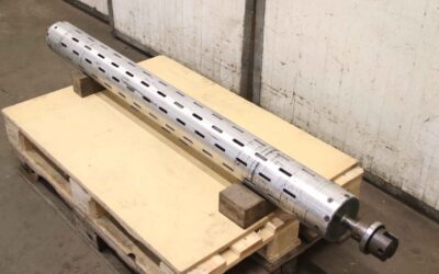 Rollenträger für Verpackungsmaschine von unbekannt - Ø 148 x 1600 mm