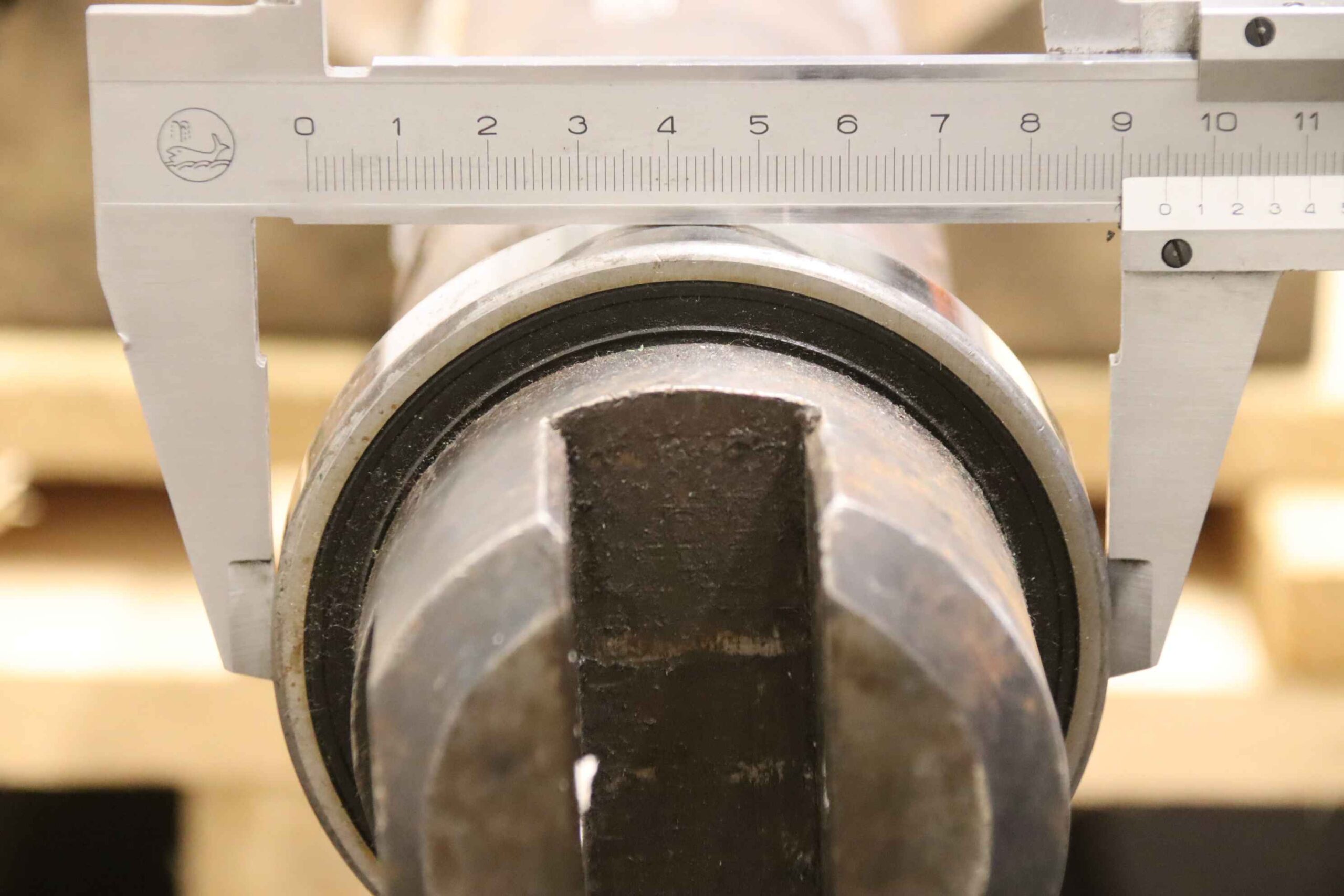 Rollenträger für Verpackungsmaschine von unbekannt - Ø 75 x 1700 mm – Bild 7