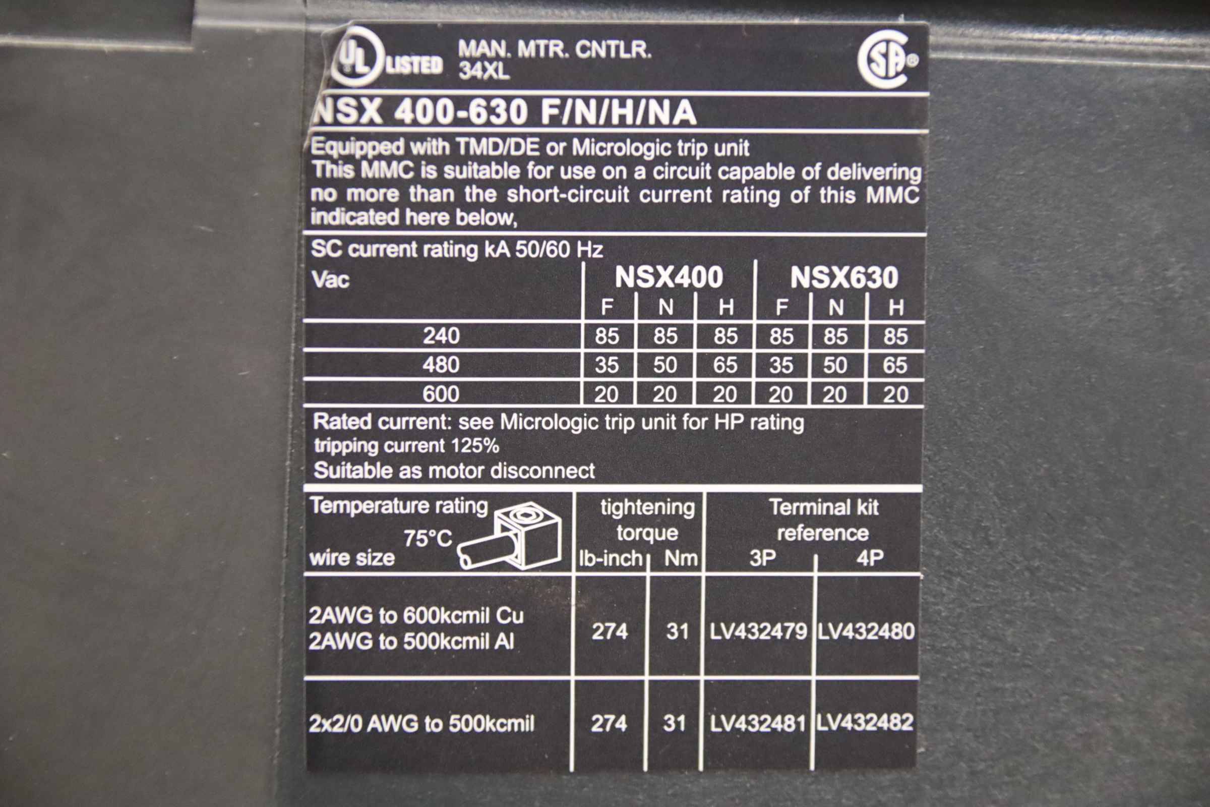 Lasttrennschalter von Schneider Electric - NSX 400-630 F/N/H/NA – Bild 4