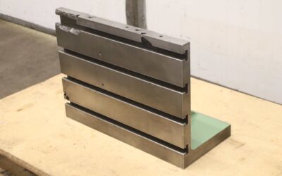 Aufspannwinkel mit T Nuten von Guss - 535/250/H400 mm