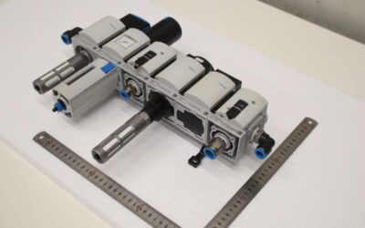 Wartungseinheit Filter Regelventil von Festo - MS6-EM1-1/2-S M56-EE-1/2-V24-S