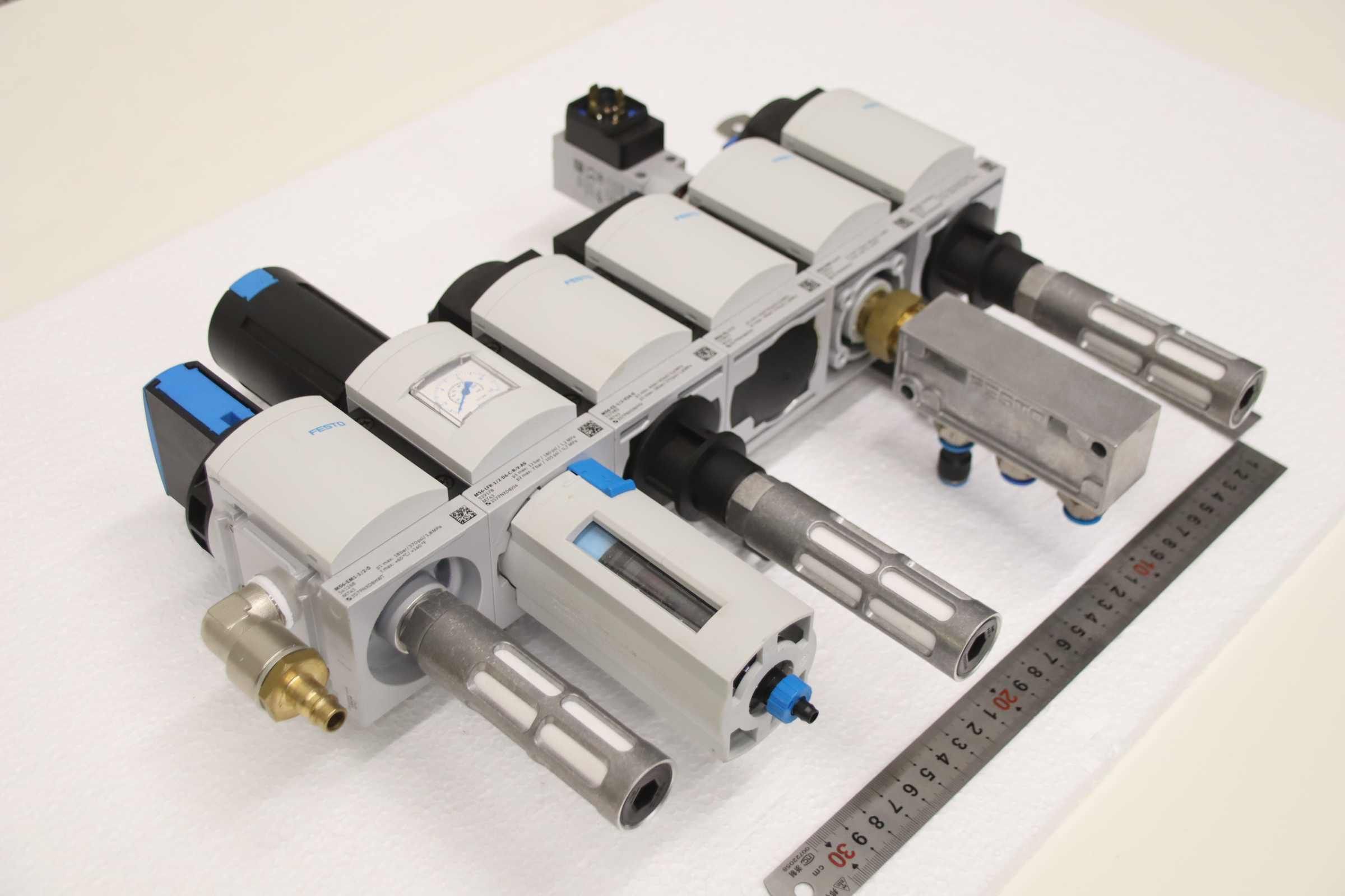 Wartungseinheit Filter Regelventil von Festo - MS6-EM1-1/2-S M56-EE-1/2-V24-S – Bild 2