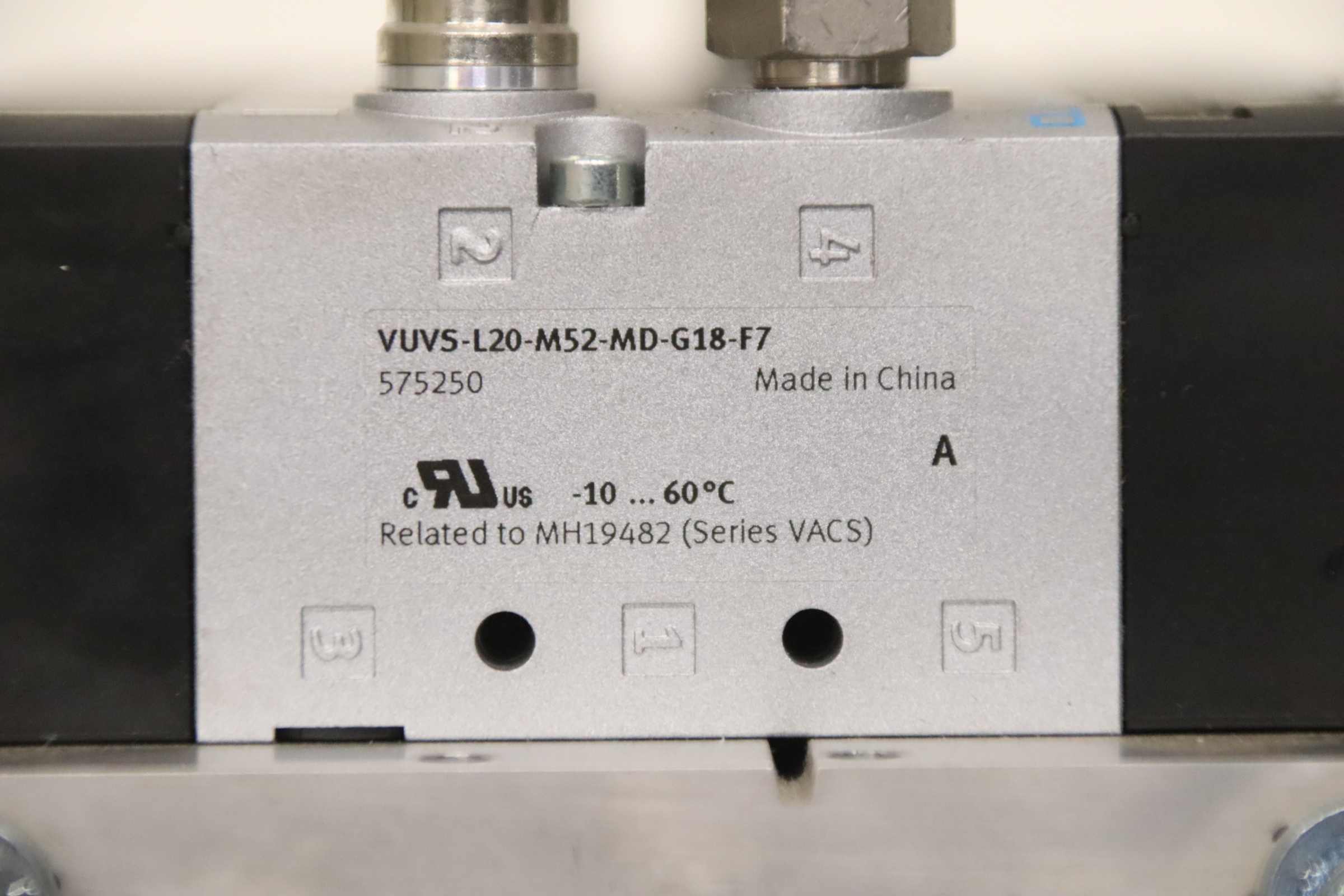 Ventilinsel von Festo - VUVS-L20-M52-MD-G18-F7 – Bild 6