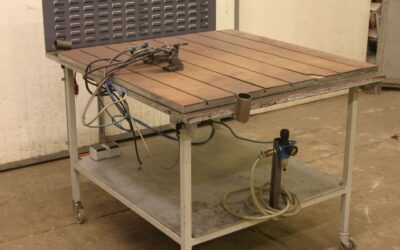 Aufspannplatte mit T Nut von Alu - 1000/1000