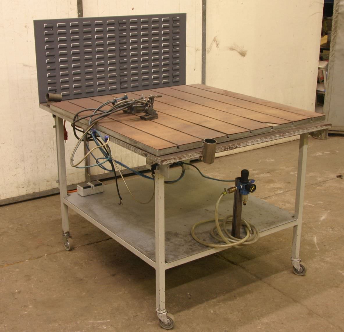 Aufspannplatte mit T Nut von Alu - 1000/1000