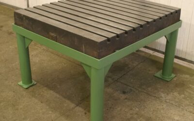 Alternative view of Aufspannplatte mit T Nut von Stolle - 1300/1100/H820 mm