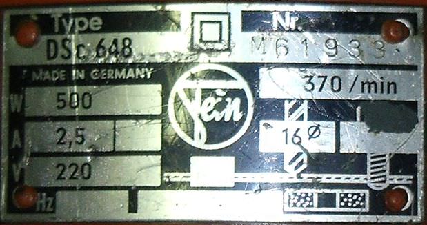 Bohrmaschine von FEIN - DSc 648 – Bild 9