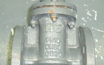 Absperrschieber mit Flanschanschluss von HS - DN80 PN10