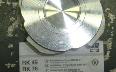 Rückschlagventil DN40 von Gestra - PN40