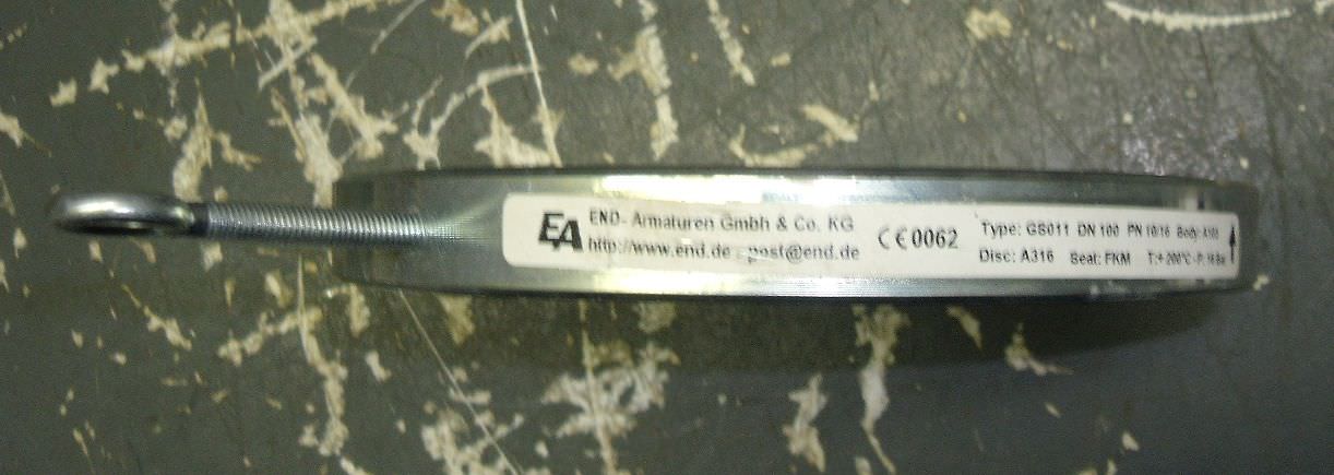 Rückschlagventil DN100 von END - PN16 – Bild 3