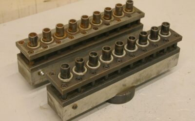 Mehrspindelkopf 9 Bohrer von Nottmeyer - 32 Lochabstand