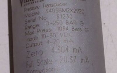 Alternative view of Drucksensor von Viatran - 3405BM2X2X2920