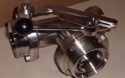 Scheibenventil DN65 von Südmo - Mehrwegesystem