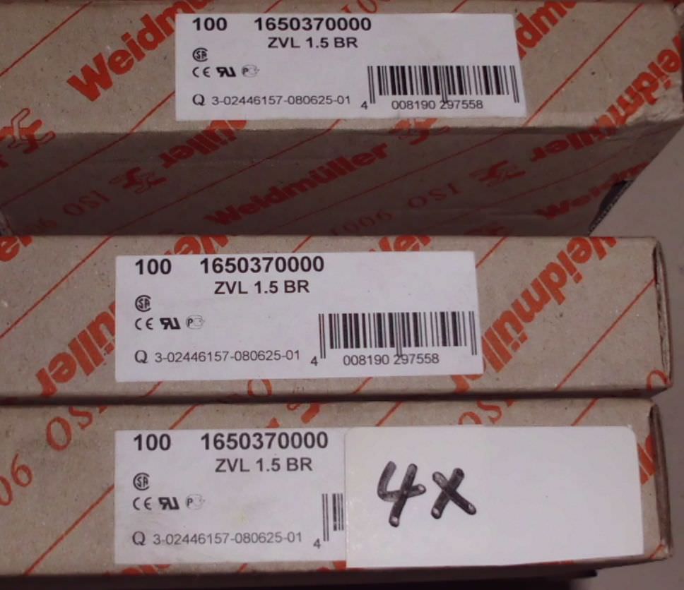 Klemmen von Weidmüller - verschiedene Typen – Bild 5