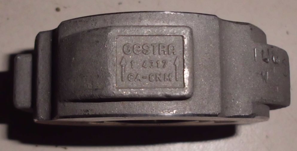 Rückschlagventil DN32 von Gestra - PN40 – Bild 2