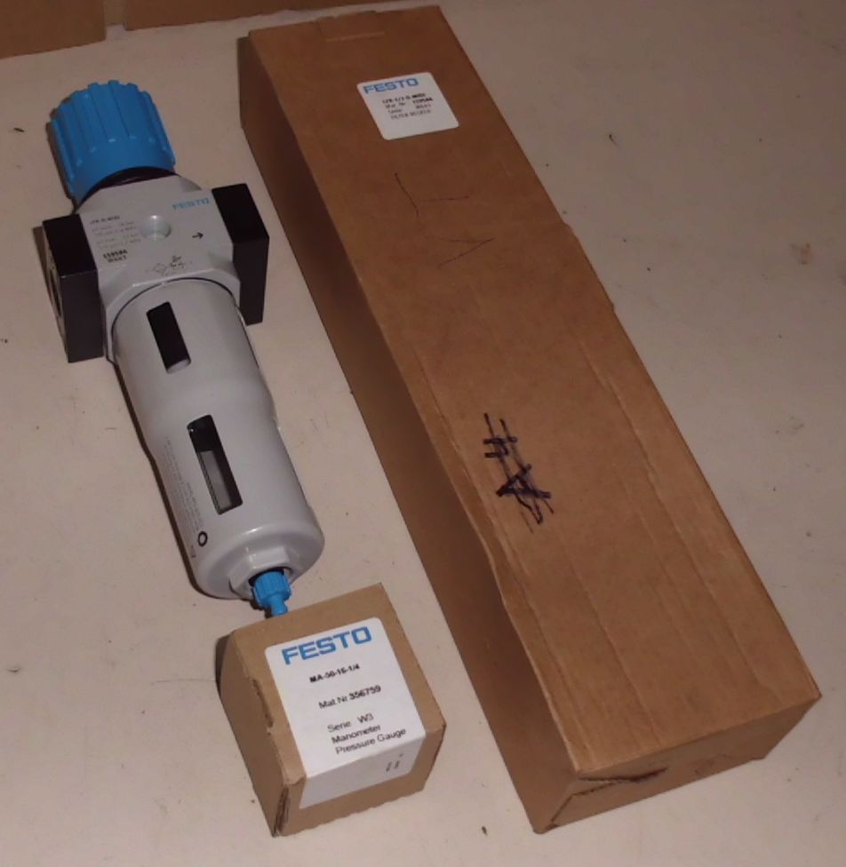 Wartungseinheit Filter Regelventil von Festo - LFR-1/2-D-MIDI