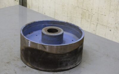 Schwerlastrolle von Vogel - Rad-Durchmesser 350x 155 mm