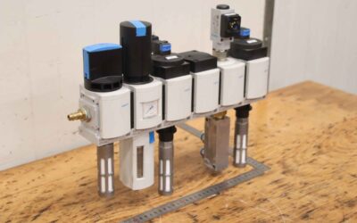 Alternative view of Wartungseinheit Filter Regelventil von Festo - MS6-EM1-1/2  M56-LFR  M56-EE  M56-DL  M56-FRM