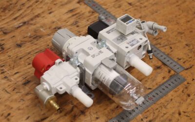 Alternative view of Wartungseinheit Filter Regelventil von SMC - AV4000-F04 I SE30A-01-P  AW40-F04H-A VHS40-F04A