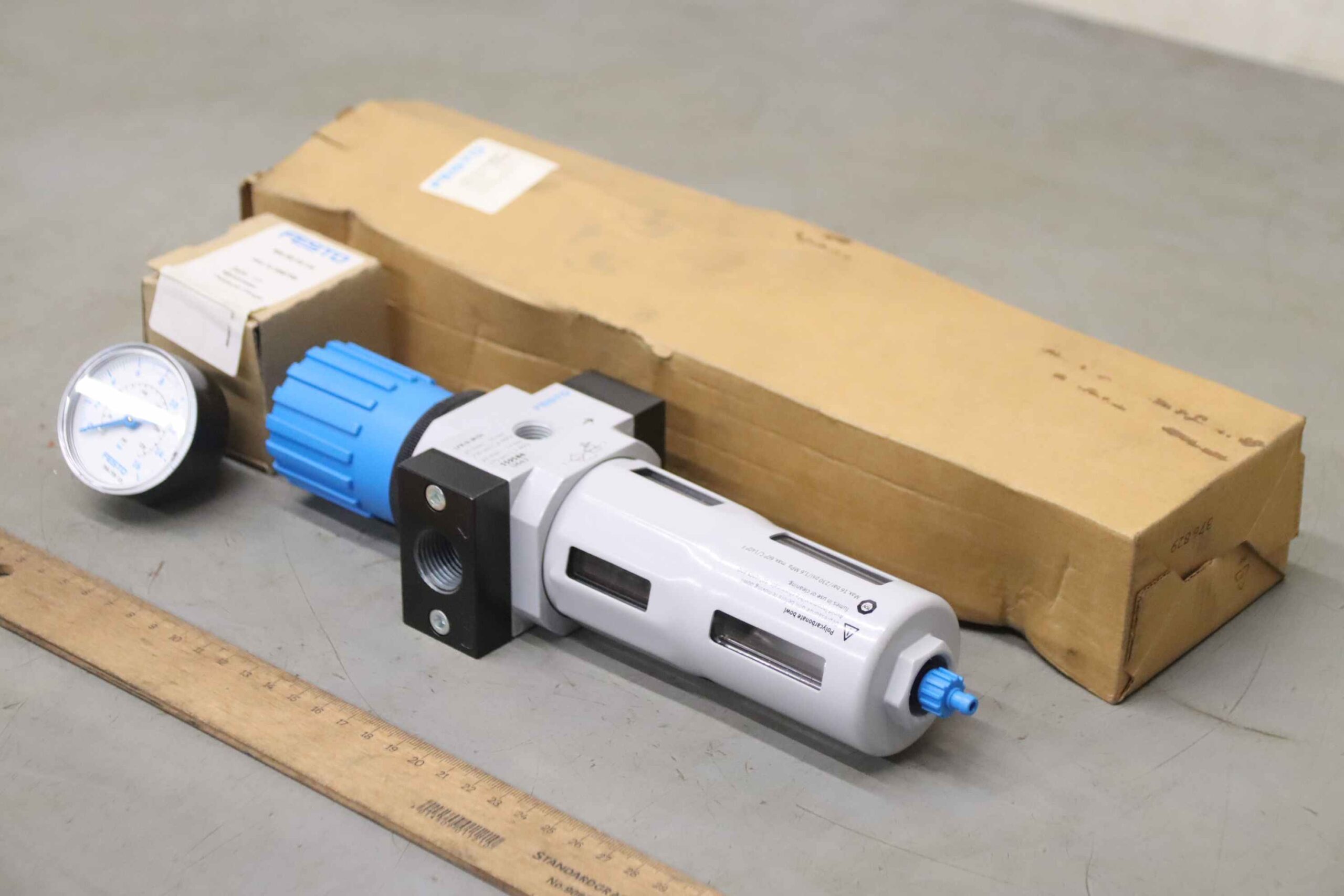 Wartungseinheit Filter Regelventil von Festo - LFR-1/2-D-MIDI – Bild 5